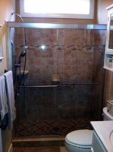 Shower with Bars